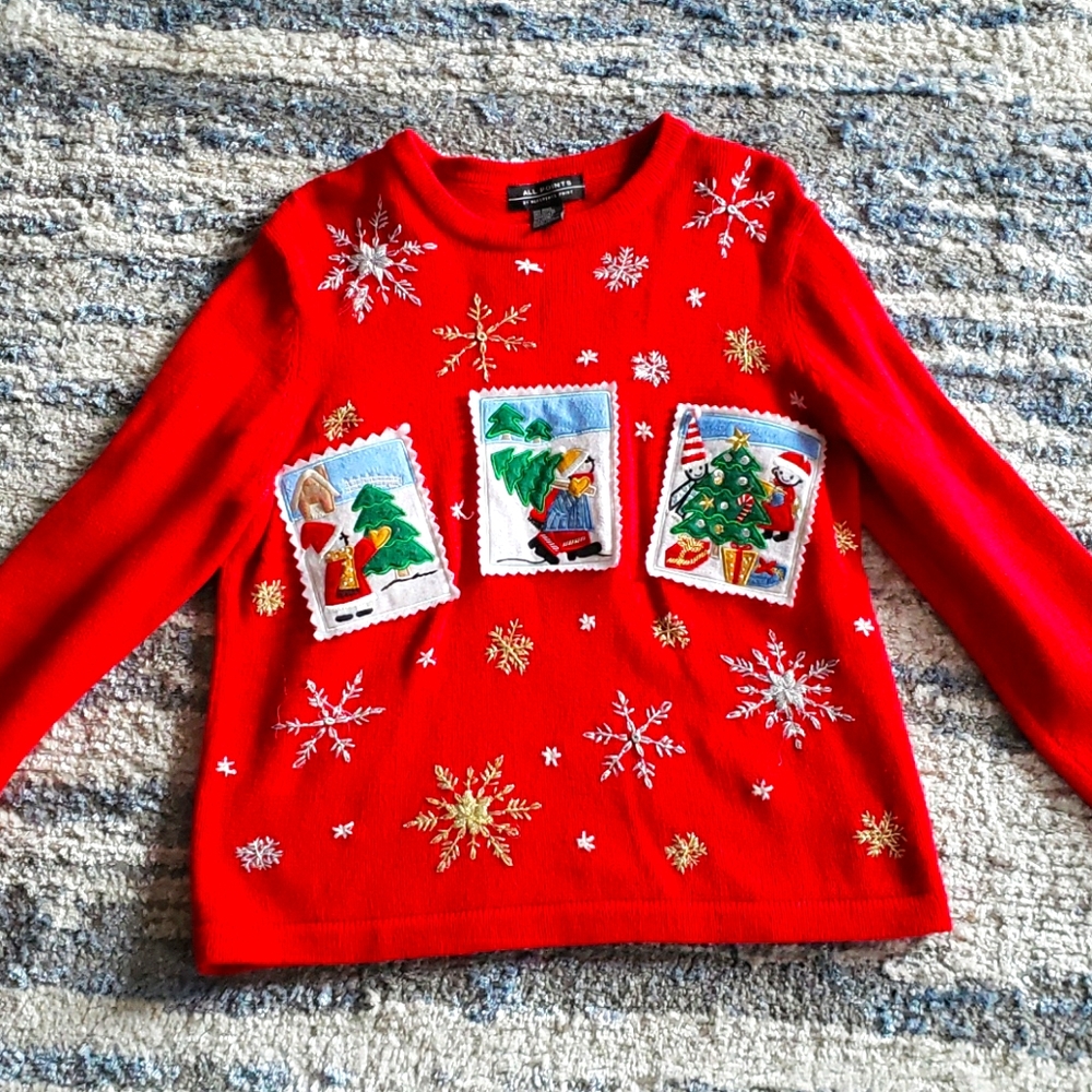 Red Ugly Christmas Sweater